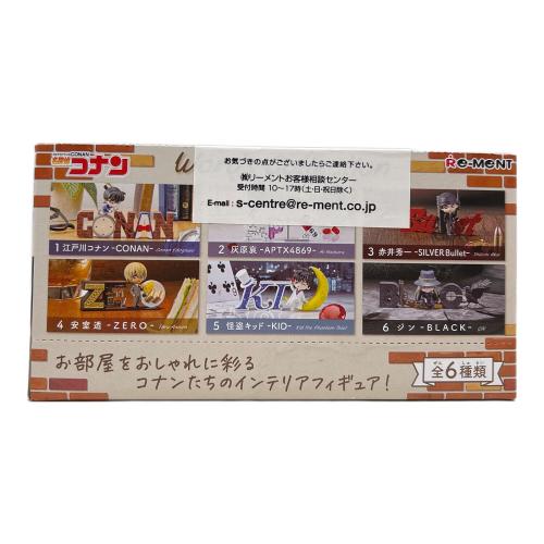 Re-Ment（リーメント） 名探偵コナン Words Collection フィギュア 1BOX(全6種入り)セット