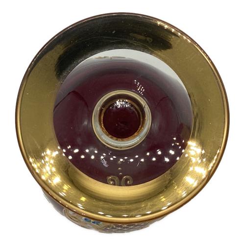 VENETIAN GLASS (ベネチアングラス) キャンディポット 金彩