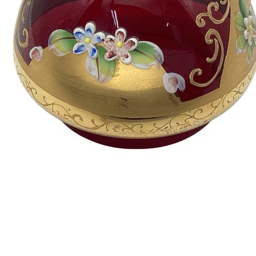 VENETIAN GLASS (ベネチアングラス) キャンディポット 金彩