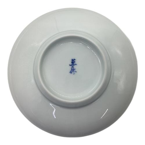 白磁笹彫文 ケーキ皿 5Pセット