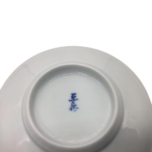白磁笹彫文 ケーキ皿 5Pセット