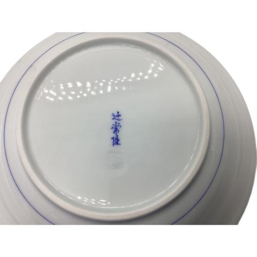 十四代 辻常陸 (ジュウヨンダイ ツジヒタチ) 菓子鉢 染錦瑞雲鳳凰文