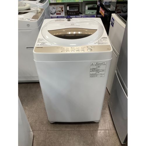 即日発送 TOSHIBA 洗濯機 AW-5G8(W) （説明書あり） - 生活家電
