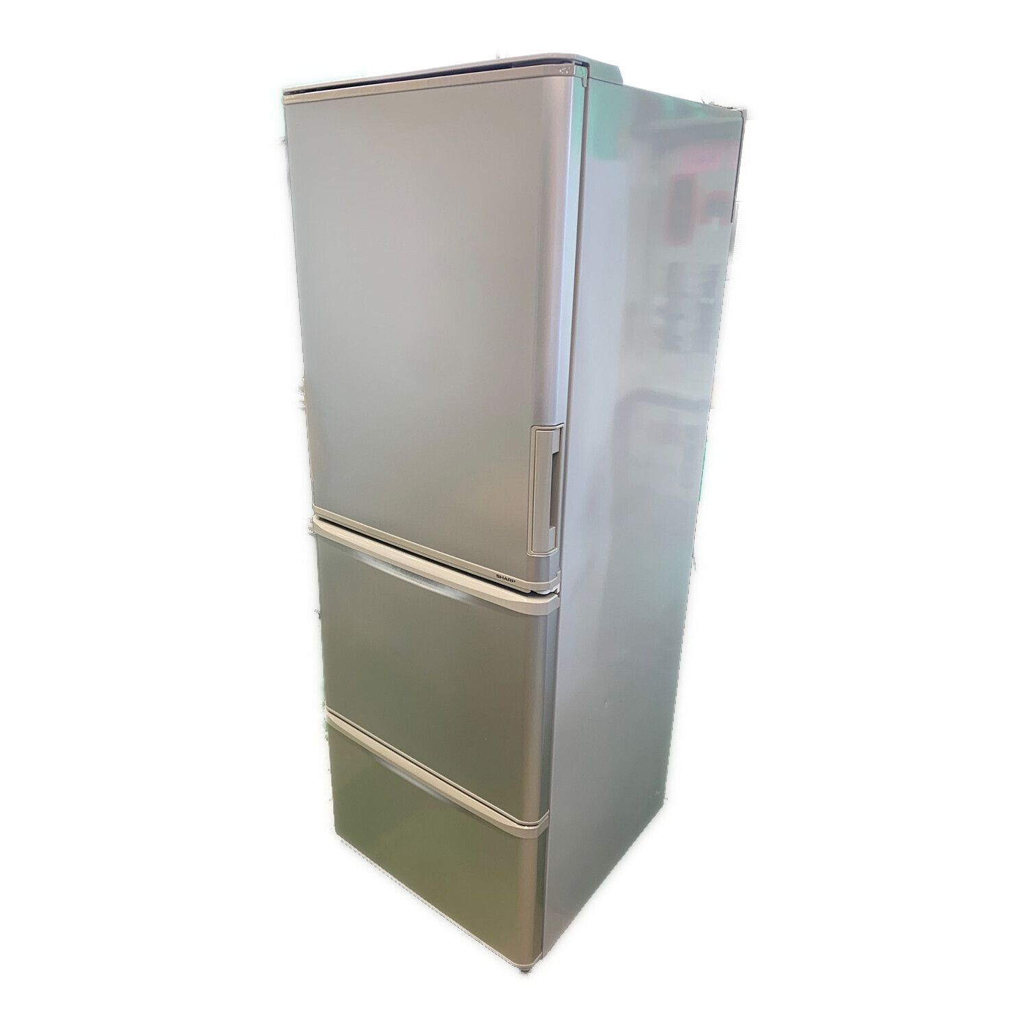 販売中】シャープ 冷凍冷蔵庫 SJ-PW35B-T 2016年製 350L 3ドア SHARP 