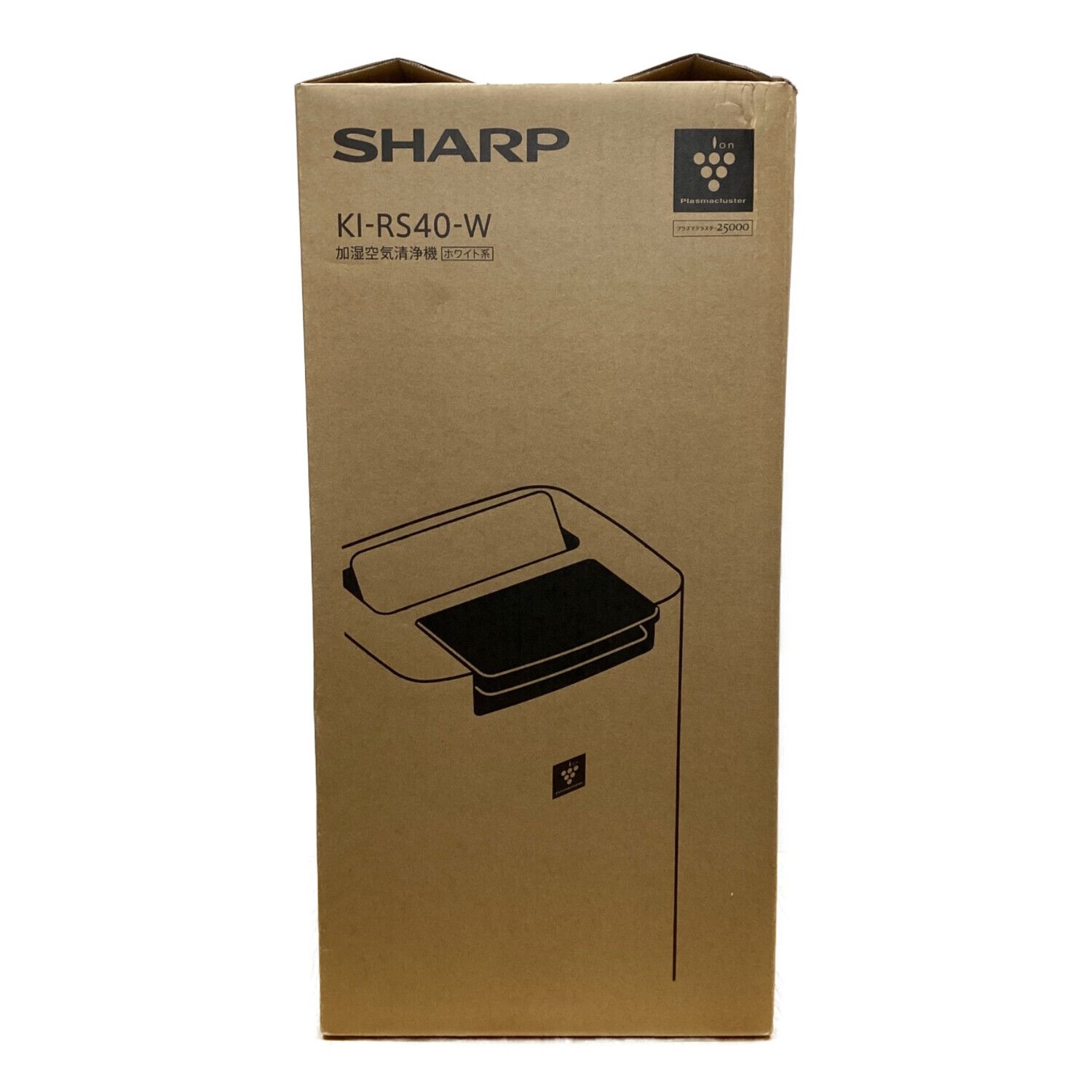 SHARP (シャープ) 加湿空気清浄機 ○ KI-RS40-W｜トレファクONLINE
