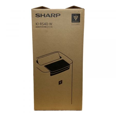 SHARP (シャープ) 加湿空気清浄機 ● KI-RS40-W