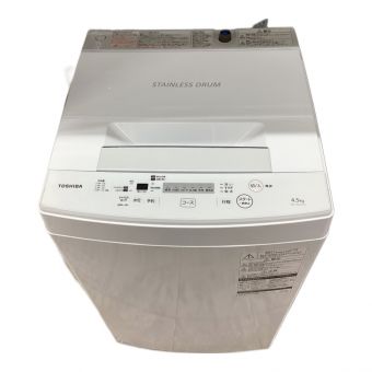 TOSHIBA (トウシバ) 全自動洗濯機 ● 4.5kg AW-45M7 クリーニング済