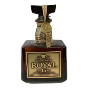 サントリー ジャパニーズウィスキー ゴールドラベル 750ml 箱付 ローヤル 15年 未開封