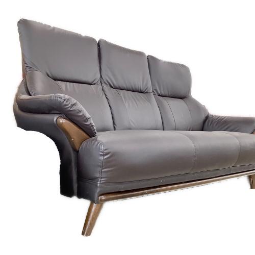 その他ブランド (ソノタブランド) 3人掛けソファー ブラウン