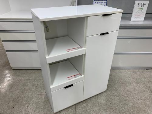 ニトリ キッチンカウンター ホワイト×ブラック