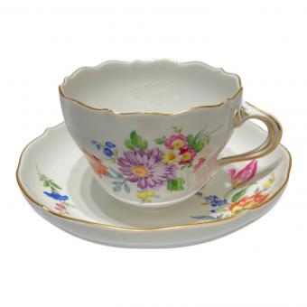 Meissen (マイセン) カップ&ソーサー 5つ花 ベーシックフラワー