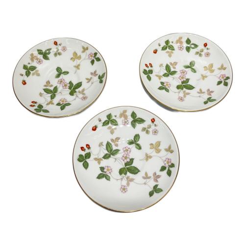 Wedgwood (ウェッジウッド) カップ&ソーサー ワイルドストロベリー 3Pセット