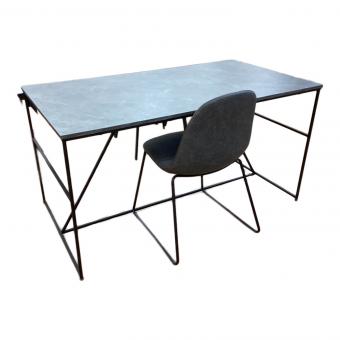 ダイニング2点セット グレー