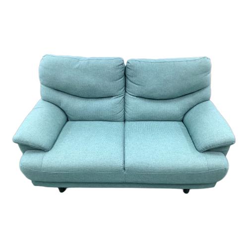 ニトリ 2人掛けソファー スカイブルー  2人掛け