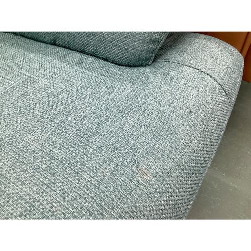 ニトリ 2人掛けソファー スカイブルー  2人掛け