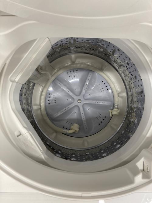 SHARP (シャープ) 全自動洗濯機 5.5kg ES-GE5D-W 2020年製 クリーニング済 50Hz／60Hz