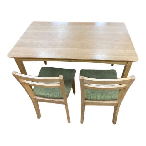 ニトリ ダイニング3点セット ライトブラウン ニトリ 5年 3点 3点セット