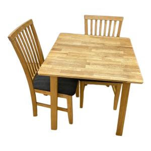 ダイニング3点セット ライトブラウン