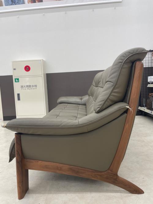 karimoku (カリモク) 2人掛けソファー グレー 2人掛け ZU4922