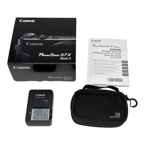 CANON (キヤノン) コンパクトデジタルカメラ PowerShot G7 X Mark II
