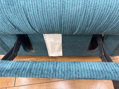 LA-Z-BOY (レイジーボーイ) ロッキングリクライナーソファー エメラルドグリーン 1人掛け シミ・使用感有