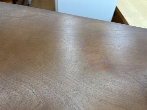 臼井木工 ミズメザクラチェスト ブラウン 天板キズあり 6段 幅:約90㎝