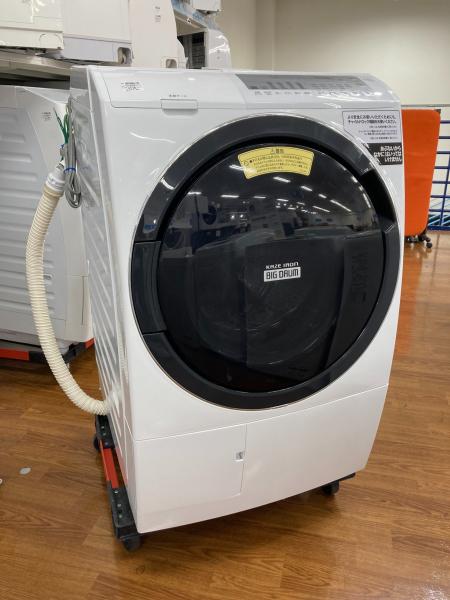 HITACHI (ヒタチ) ドラム式洗濯乾燥機 10.0kg 6kg BD-SG100F