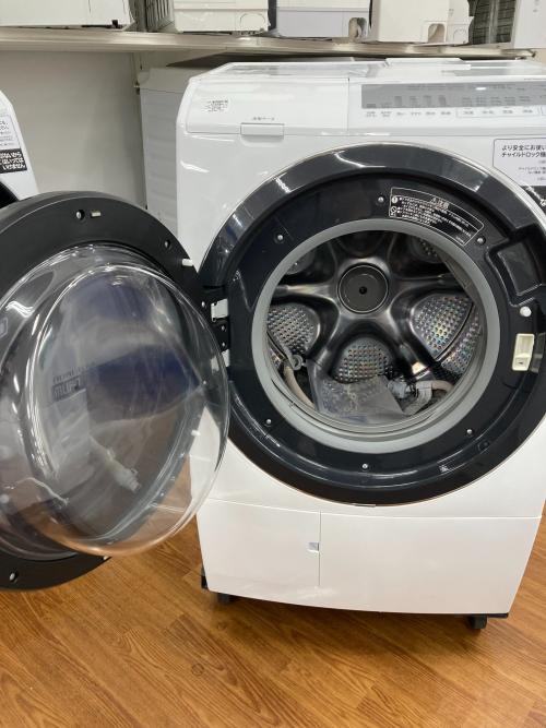 HITACHI (ヒタチ) ドラム式洗濯乾燥機 10.0kg 6kg BD-SG100F 2020年製 クリーニング済