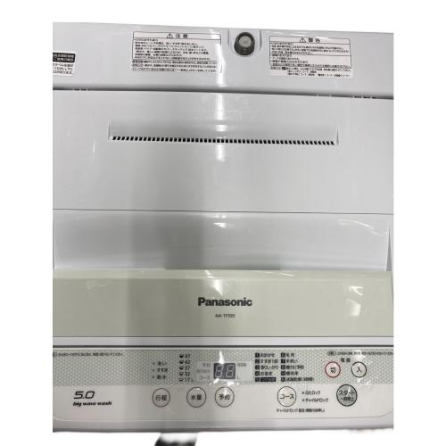 Panasonic (パナソニック) 全自動洗濯機 ● 5.0kg NA-TF595 2016年製 クリーニング済 50Hz／60Hz