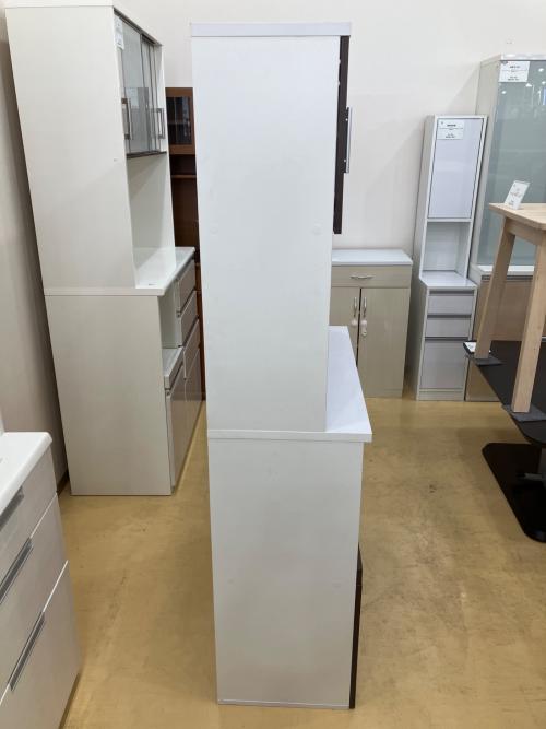 レンジボード ダークブラウン×ホワイト