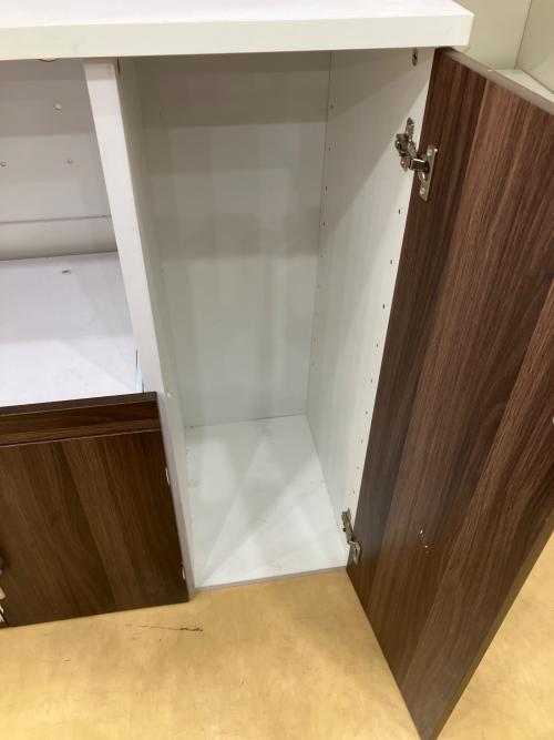 レンジボード ダークブラウン×ホワイト