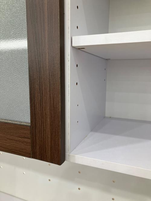 レンジボード ダークブラウン×ホワイト