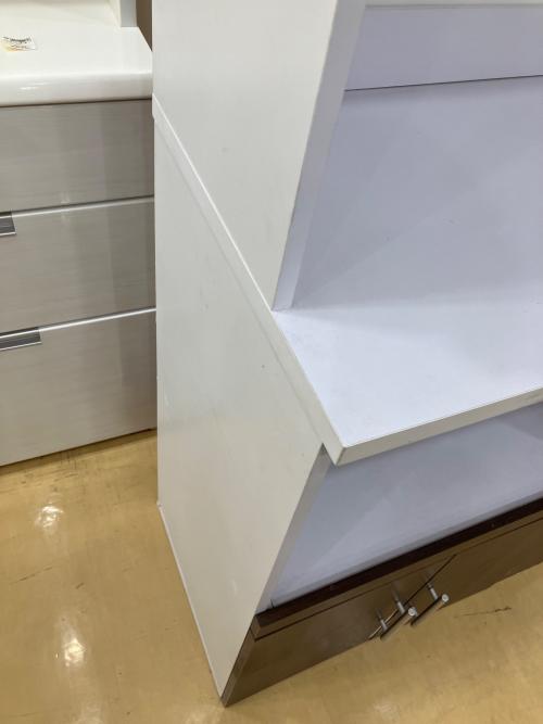 レンジボード ダークブラウン×ホワイト