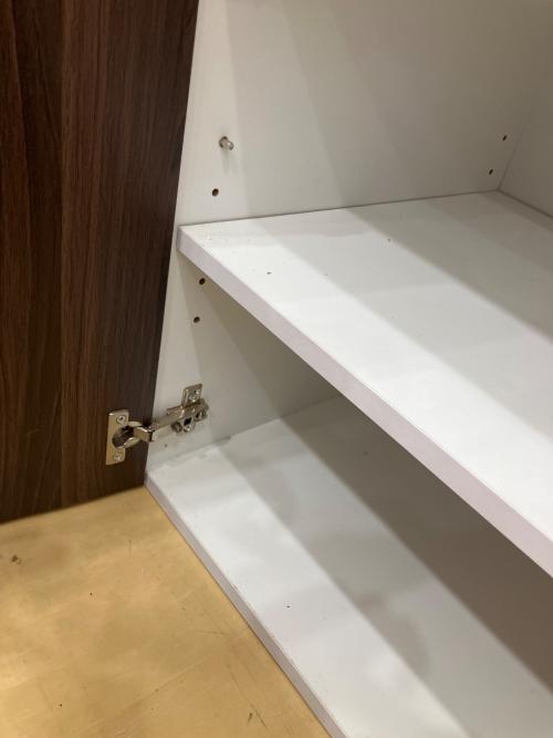 レンジボード ダークブラウン×ホワイト