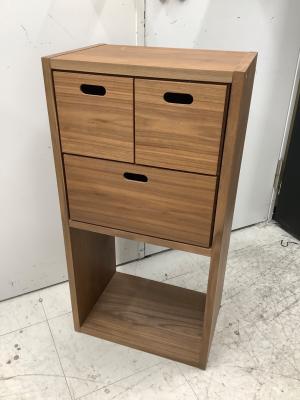 無印良品 (ムジルシリョウヒン) スタッキングシェルフ ブラウン