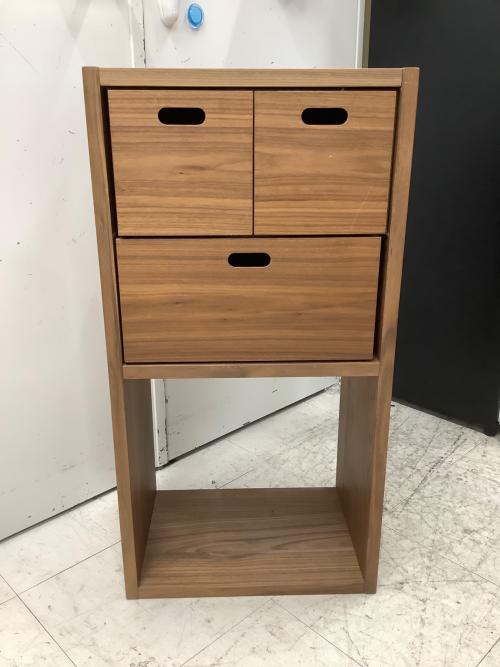 無印良品 (ムジルシリョウヒン) スタッキングシェルフ ブラウン