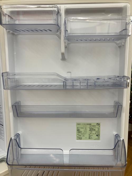 AQUA (アクア) 4ドア冷蔵庫 355L 2022年製 AQR-36M(W)