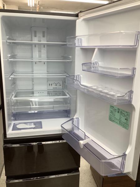 MITSUBISHI (ミツビシ) 3ドア冷蔵庫 MR-CX37D-BR 2019年製 365L