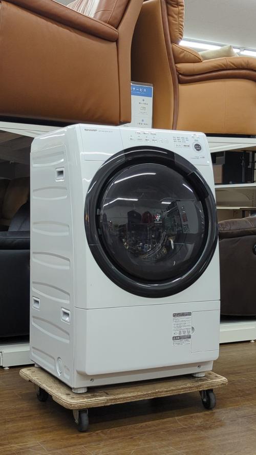 SHARP(シャープ) ドラム式洗濯乾燥機 ES-S7F-WL