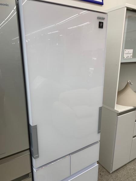 SHARP 4ドア2018年415L SJ-GT42D-W SHARP (シャープ) 4ドア冷蔵庫 SJ-GT42D-W 2018年製 415L｜トレファク