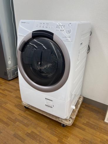 【トレファク中央林間店】ドラム式洗濯機 SHARP ES-S7F-WR SHARP (シャープ) ドラム式洗濯乾燥機 ES-S7F-WR 2021年製｜トレファク