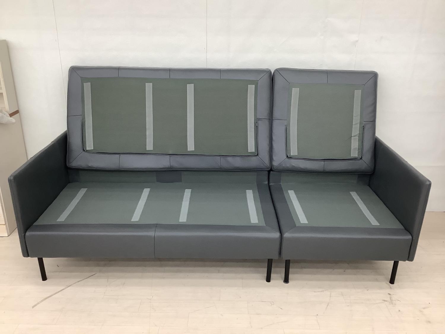 ACTUS (アクタス) 3人掛けソファー KU76911 グレー five by five