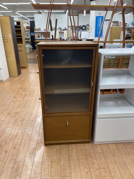 カリモク　karimoku オールドカリモク　ブラウン　キャビネット　古家具 カリモク karimoku オールドカリモク ブラウン キャビネット 古家具