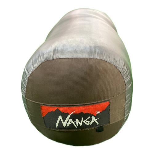 NANGA (ナンガ) マミー型シュラフ(ダウン) メッシュケース付 ブラウン オーロラライト450DX