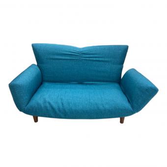 2人掛けソファー スカイブルー