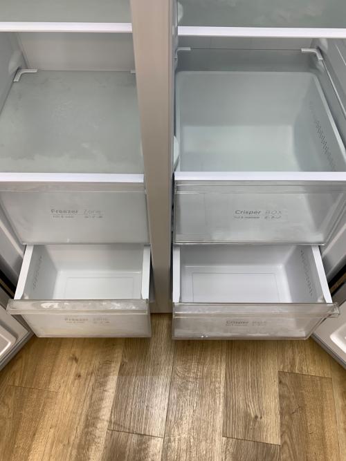 maxzen (マクスゼン) 2ドア冷蔵庫 JR430ML01GM 2022年製 430L