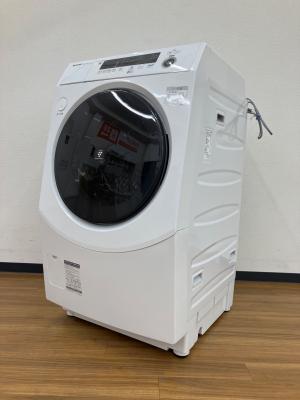 SHARP (シャープ) ドラム式洗濯乾燥機 洗濯容量10.0kg 乾燥容量6.0kg 2022年製 ES-H10F-WR