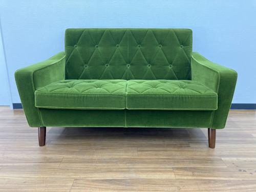 カリモク60 (カリモクロクマル) 2人掛けソファー  ロビーチェア 2シーター