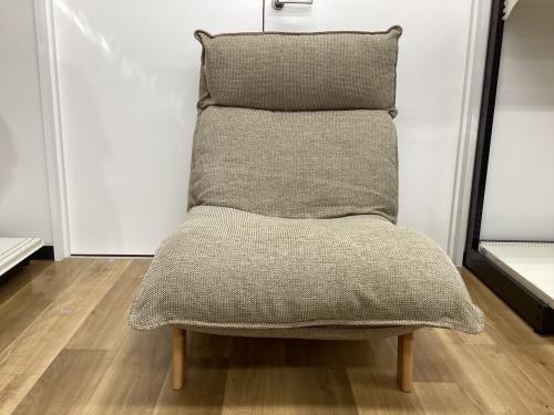 無印良品 (ムジルシリョウヒン) リクライニングソファー ブラウン×ナチュラル