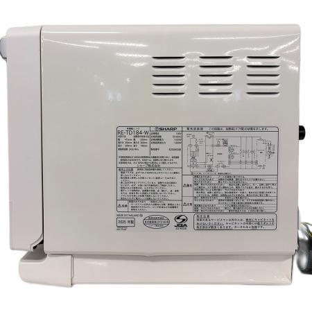SHARP (シャープ) 電子レンジ RE-TD184-W 2025年製 ヘコミ有